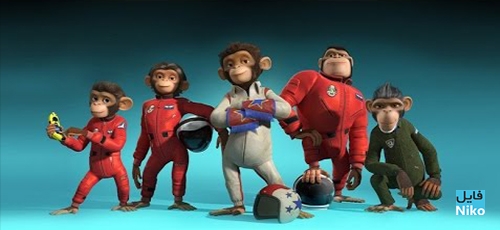 دانلود انیمیشن میمون‌های فضایی – Space Chimps همراه با دوبله فارسی