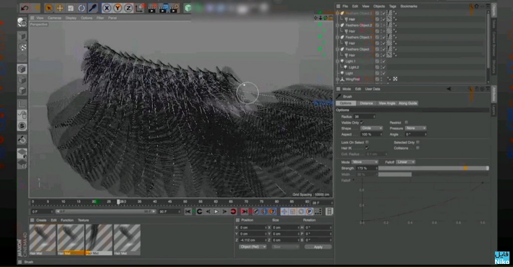 cinema 4d feathers cinema 4d feathers
