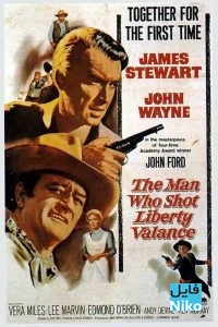 دانلود فیلم سینمایی The Man Who Shot Liberty Valance 1962 با دوبله فارسی اکشن درام فیلم سینمایی مالتی مدیا وسترن 