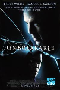 دانلود فیلم Unbreakable 2000 با زیرنویس فارسی درام علمی تخیلی فیلم سینمایی مالتی مدیا معمایی 