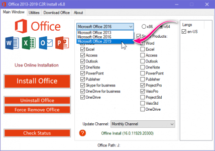 دانلود Microsoft Office 2019 Pro Plus v2208 Build 15601.20148 Retail نسخه نهایی آفیس 2019 اداری نرم افزار 